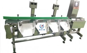 警報(bào)皮帶分選秤:稱(chēng)重自動(dòng)分選,數(shù)量達(dá)標(biāo)或來(lái)料故障報(bào)警